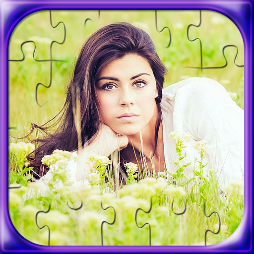 Adult Puzzles — Beautiful Girl logo