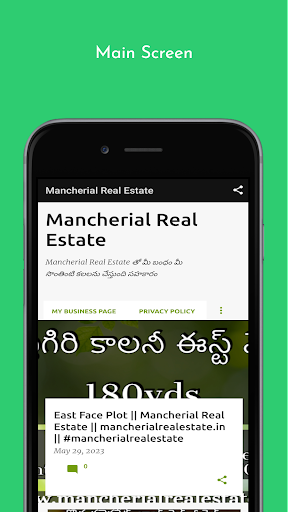 Mancherial Real Estate Screen 2