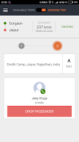screenshot of Goibibo Driver App for cabs