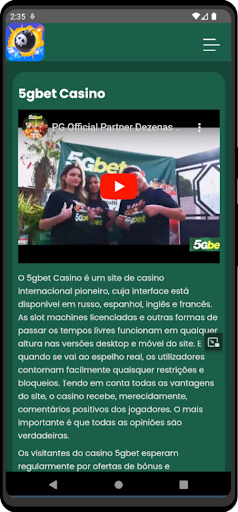 5gbet cassino — Review