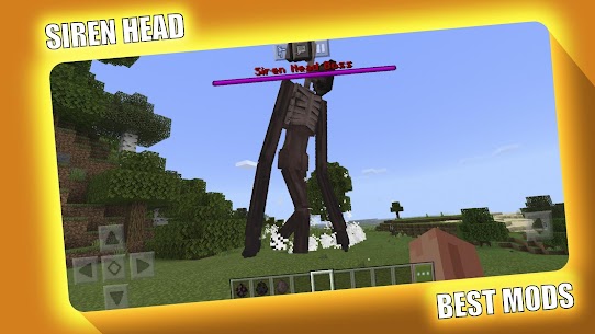 Siren Head Mod for Minecraft P 2