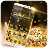 Luxury Golden Diamond Theme icon