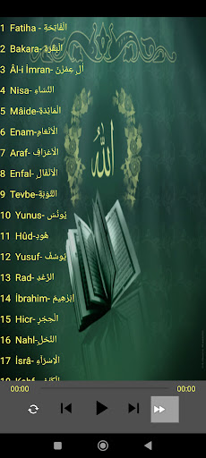 Android application Maher Al-Muaiqly Holy Quran screenshort