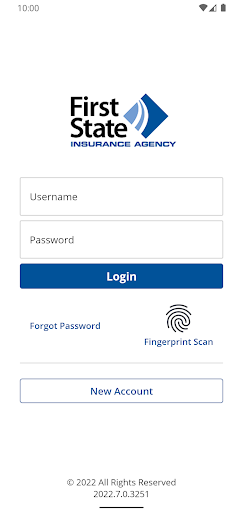 Android application First State Insurance screenshort