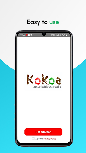 Android application Kokoafone screenshort