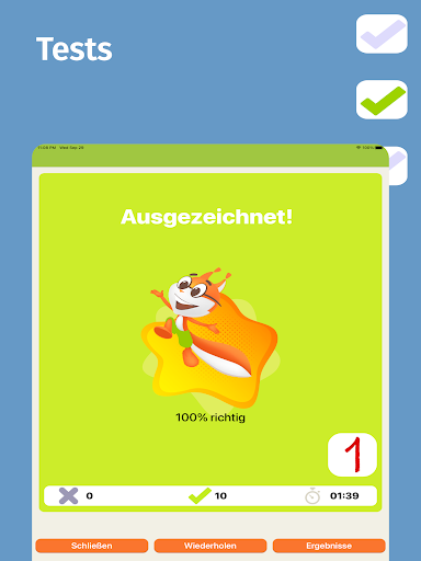 Screenshot of Deutsche Rechtschreibung