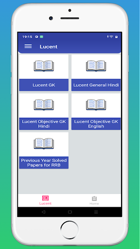 Android application Lucent General Knowledge Hindi screenshort