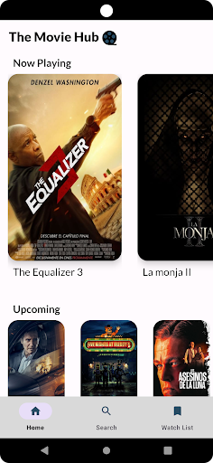 Android application TheMovieHub - Find your movies screenshort
