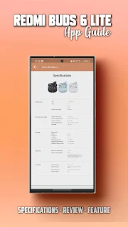 Redmi Buds 6 Lite App Guide