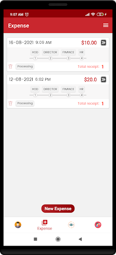 IPAC Employee App Screen 3