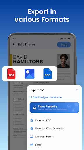 Screenshot of Resume Builder - CV Maker App