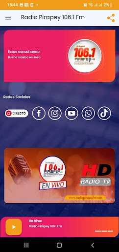 Radio Pirapey 106.1 FM Screen 3