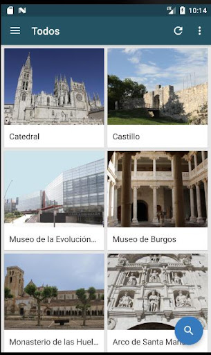 Android application Burgos Ciudapp screenshort