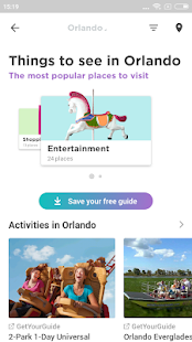 Orlando Travel Guide in English with map