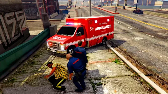 Ambulance Simulator Game 3d