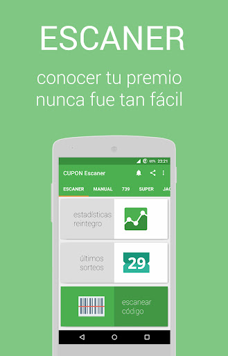 Android application NUEVO Escaner de Cupones screenshort