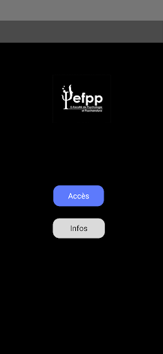 EFPP app Screen 3