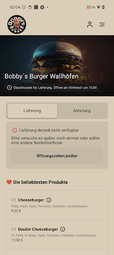 Bobby´s Burger Wallhöfen