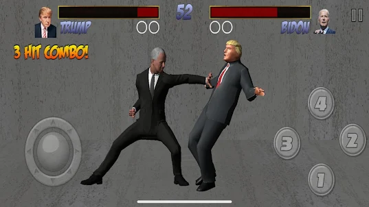 Trump Bidon Fighting 3D Game