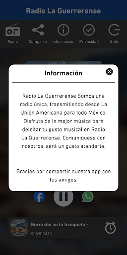 Radio La Guerrerense Screen 3