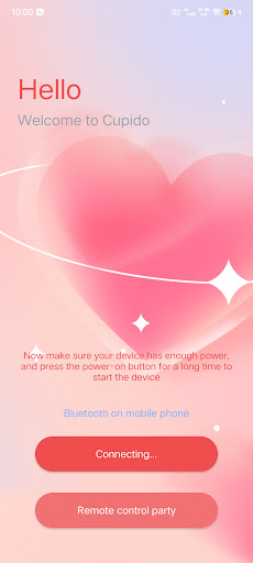 Android application Cupido screenshort