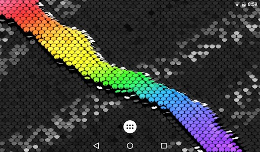 Sequin Flip Live Wallpaper Screenshot