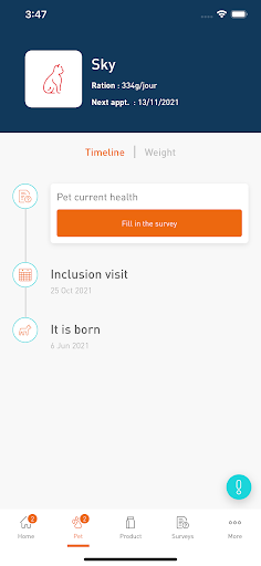 Nutriwatch Screen 2