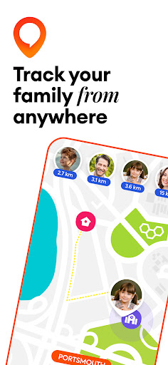 Android application Socifind - Family Safety screenshort