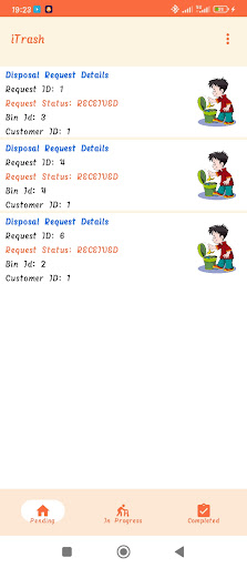 iTrash-Smart waste Management Screen 3