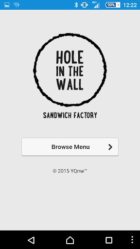 Android application Hole in the Wall screenshort