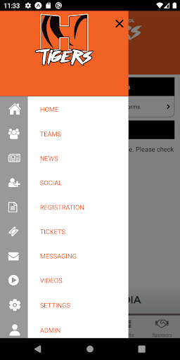 Herrin Tigers Athletics Screen 3
