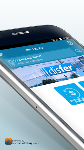 Android application DISFER Distribuidora screenshort