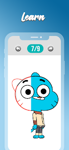 Screenshot 7 How to draw Gumball android