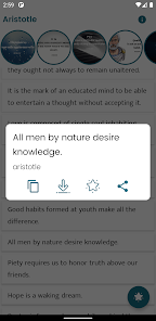 Captura de Pantalla 5 Aristotle Quotes and Sayings android