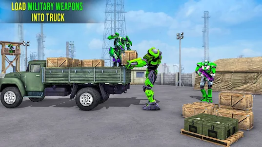 Army Transport Robot Army Game