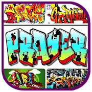 3D Graffiti Letter Design  Icon