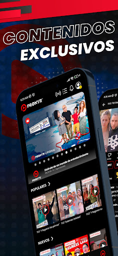 Android application PRONYR TV screenshort