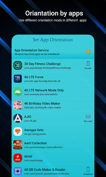 Easy Screen Rotation Manager banner