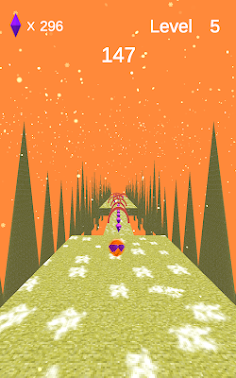 Snow ball dash - Screenshot 2