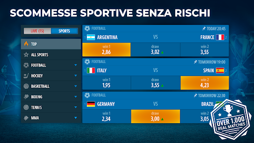 Anteprima dell'app