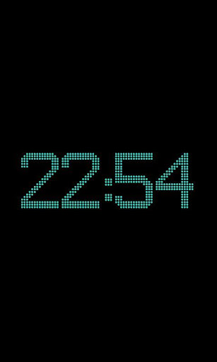 Android application Simplest Clock screenshort
