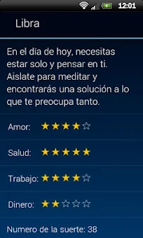 Horoscopo diario screenshot 2