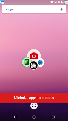 Screenshot of Floating Apps (multitasking)