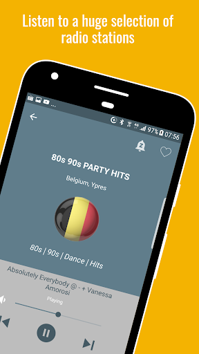Belgium Radio Stations Screen 2