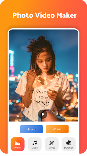 Android application Photo Video Maker screenshort