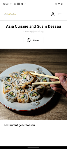 Android application Asia Cuisine and Sushi Dessau screenshort