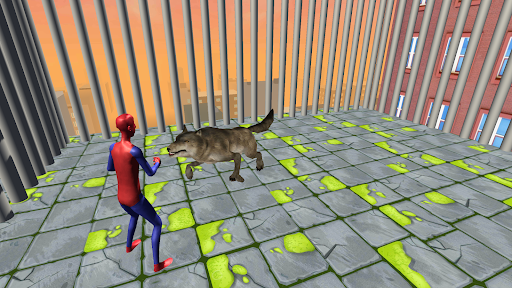 Amazing Spider-Man: Rope Superhero fight Gangster screenshots 1
