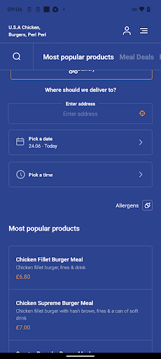 U.S.A. Fried Chicken & Burgers Screen 3