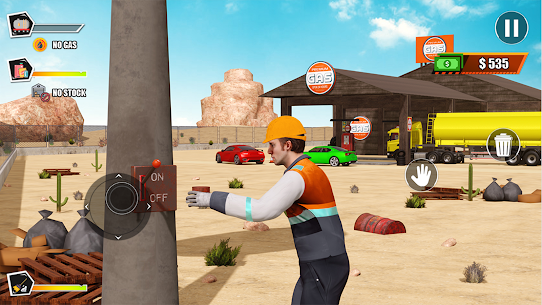Gas Station Junkyard Simulator: Free Shopping, Money 5