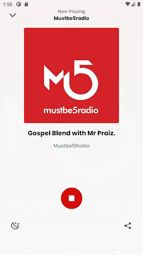 Mustbe5radio Screen 2